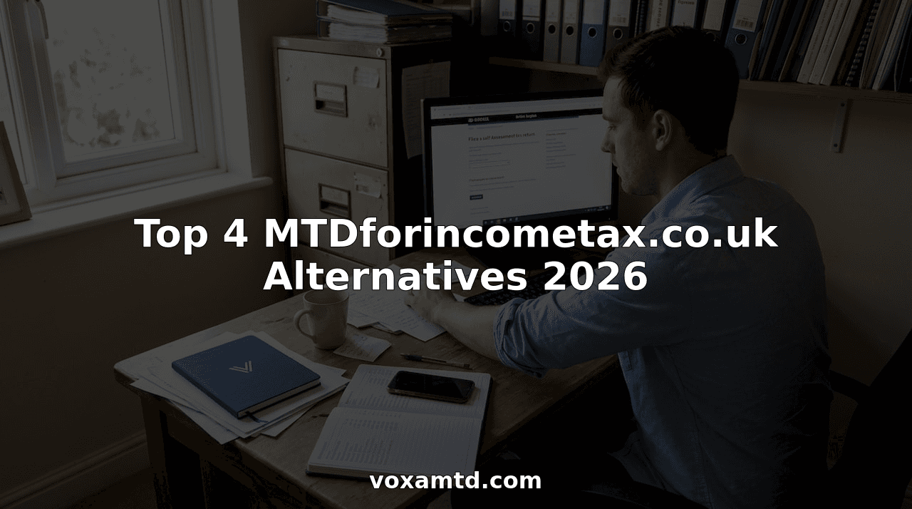 Top 4 MTDforincometax.co.uk Alternatives 2026