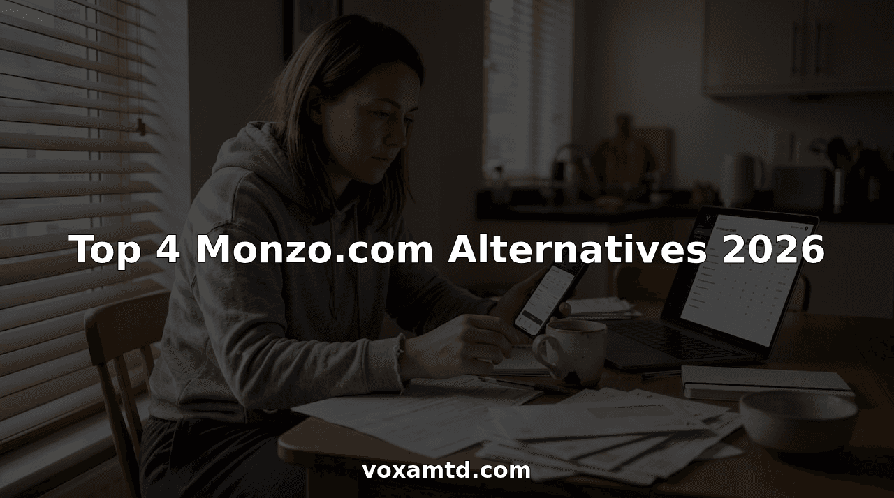 Top 4 Monzo.com Alternatives 2026