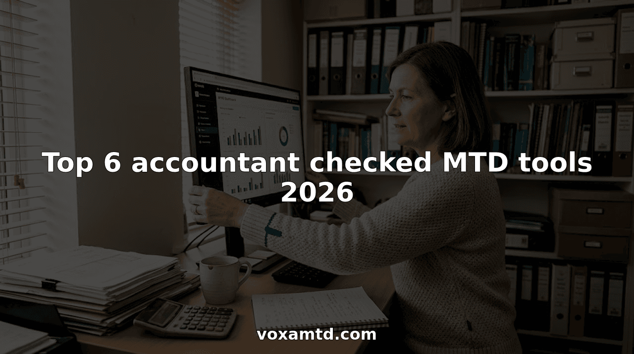 Top 6 accountant checked MTD tools 2026